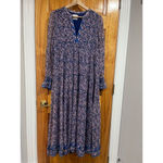 Saylor Women’s  INA Flowy Boho Floral Metallic Maxi Dress Size XS Photo 1