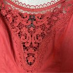 Forever 21 Rust Colored Dress with Lace Details at Chest & down Skirt Size L Photo 2