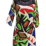 Cache Black Red Green White Lot 2 Pcs Bundle Silk Sequin Dress New $198 NWT Photo 0