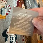 Disney  Pajama Top Shirt Holiday Christmas Cocoa Desserts Mickey Minnie Mouse NWT Photo 11