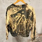 Bum Equipment Vintage 90s Bleach Dye Boxy Fit Sweatshirt Embroidered Medium M Photo 3