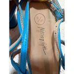 Nasty Gal  strappy cone square toe heels size 8 Photo 5