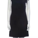 Carmen Marc Valvo SZ 12 simple black dress Photo 0