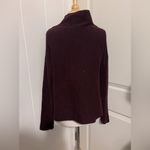  All Saints Chunky Eloise Berry Long Sleeve Sweater Mock Neck Fall Photo 2