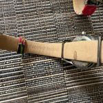 Vera Bradley Watch Women Silver Tone Interchangeable Band Needs New Battery‎ Black Photo 4