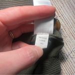 Cable & Gauge Cable & Gauge Army Green Sweater Top Button Sides Womens Size L Large Fall Photo 7