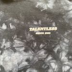 TIE DYE CLASSIC HOODIE IN BLACK CRYSTAL WASH Photo 6