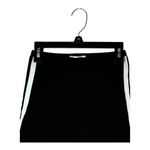 Madhappy Shorts Women XS Black White Cotton Stripes Logo Bike Shorts Athletic Photo 2