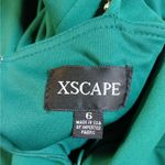 XScape Formal Evening Gown Women's Size 6 Green Maxi Dress Wedding Party Photo 8