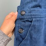 Lazy Oaf  Pinafore Dungaree Dress With Face Apliquet L Photo 3