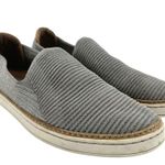 UGG  Sammy Metallic Sneaker Slip On Rib Knit Hyper Weave Poron Insole Shimmer 9.5 Photo 1