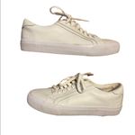 Madewell Sidewalk Low Top Leather Size 7 White Sneakers Casual, Walking, Fashion Photo 5