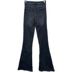 Abercrombie & Fitch NEW  The Flare Ultra High Rise Black Denim Jeans Size 26 2 L Photo 1