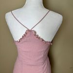 Hello Molly  Blush Pink Ruffle Mini Dress Size XS Photo 7