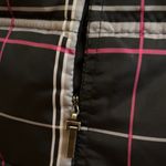 Charter Club  Plaid Puffer Vest Black, Gray, & Pink with Zip Pockets Size Large Photo 6