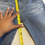 AG Adriano Goldschmied Adriano Goldschmied AG Women's 28R Blue The Stevie Slim Straight Raw Hem Jeans # Photo 8