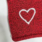 American Vintage Vintage Ani Barrie Sweater Vest USA made 100% Cotton Sz L Red Heart Grandmacore Photo 6
