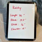 Kaisely Cozy Angora Lambswool  V Neck Sweater Comfy Blue Stripe Pullover fits S M Photo 12