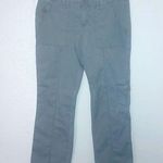 Daisy Fuentes  Moda 8 32x31 Cutest Riveted Gray Cotton Cargo Pants Photo 0
