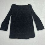 Banana Republic Womens XS Tunic Top Sweatshirt Space Dye 3/4 Sleeve Boat Neck Photo 7