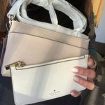 Kate Spade Authentic Saffiano leather top zip Crosby w large card holder Photo 2