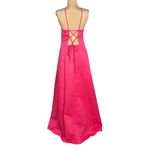 Urban Girl Nites Maxi Dress Gown 9/10 Halter Corset Back Prom Hoco Satin Pink Size undefined Photo 3