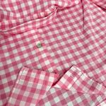 Vineyard Vines Pink/White Gingham Button Up Shirt Classic Fit size 2 Photo 5