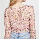 Cami NYC The Hope Floral Silk Bodysuit in Geranium Photo 7