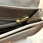 Cole Haan bronze metallic leather baguette bag / clutch, NWOT Photo 13