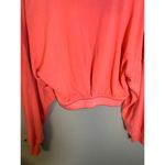 Free People Movement Grand Slam Cropped Sweatshirt Pink Size Medium Photo 7