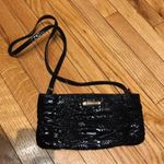 Michael Kors Embossed animal Crossbody Leather Snake Print Draped Shoulder Ruched rave goth Photo 0