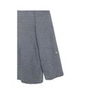 Chico's Chico’s Women’s Size 1 (US 8) Blue White Striped Cotton Top | Long Sleeve Button Photo 3