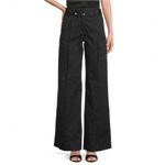 IRO  Melania Twill Mid Rise Straight Leg Belted Pants size 10 Photo 1