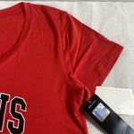 NFL  Team Apparel New! womens red-black V-neck football top size M Photo 4