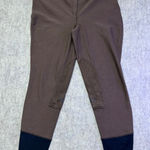 TuffRider  Riding Breeches Equestrian Pants Brown Knee Patch Women's Size 36 Photo 0