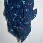 Roper Western Riding Horse Blouse Pearl Snap Navy Blue Patterned Women's Top L Size L Photo 6