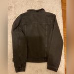 Buffalo David Bitton  Distressed Black Denim Jacket size medium Photo 6