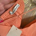 Abercrombie & Fitch  Ruched Coral Pink O Ring Cropped Top Small NWT Photo 3