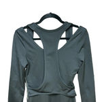 Alexander Wang Black Harness Long Sleeve Ponte CutOut Bodycon Mini Dress Size 10 Photo 9