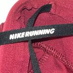Nike Dri-Fit Running Capri Tights Leggings Burgundy Women’s Small S Photo 7