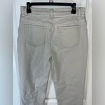 Gloria Vanderbilt Cotton Spandex Amanda Khaki Light Tan Logo Pockets Pants Sz 10 Photo 3