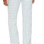 ASSIGNMENT Chloe Trouser in Blue Gingham Photo 1