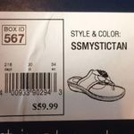 Croft & Barrow  sandals white cut outs size… Photo 6