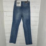 Kendall + Kylie NWT Womens Kouture High Rise Straight Jeans Size 1/2 Raw Hem Photo 4