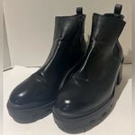Catherine Malandrino  Black‎ Chunky Platform Boots Y2K 90s Style Size 8 Photo 2