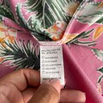 Shoreline  Tropical Print Maxi Dress - Black and Pink Photo 4