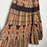 Bohemian Tiered CottageCore Maxi Skirt with  Photo 1