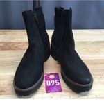 Blondo Ankle Boots Women's 6.5 M Black Leather Side Zip Buckle Waterproof Photo 0