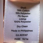 Talbots  Pink Orange White Multi-Color Tweed V Neck Fully Lined Midi Dress Sz 8 Photo 12