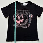 Selena Gomez  Black Tee with Pink Graphic Size L Photo 5